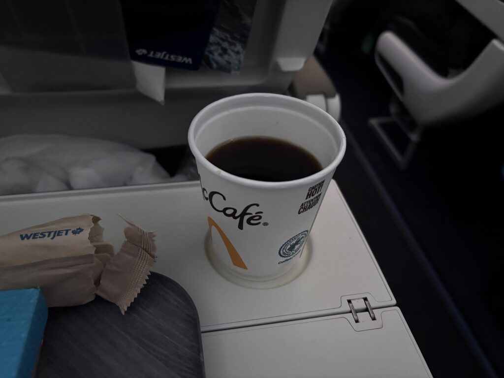 締めはコーヒー